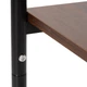 Приліжкова тумба SPRINGOS HF0062 35 x 31 x 59 см Темно коричнева (5908455306911) - зображення 5