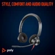Компьютерная гарнитура Poly Blackwire 3320-M USB-A/C (8X220AA) [113889] - изображение 5