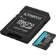 Карта памяти Kingston microSDXC Canvas Go! Plus 128GB Class 10 UHS-I U3 V30 A2 + SD адаптер (SDCG4/128GB) [141531] - изображение 3