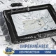 Вуличний LED прожектор 10W (IP68 Водонепроникний), Холодне біле, 220V, Для саду/фасаду - зображення 5
