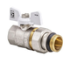 Кран с американкой 1/2" "антипротечка" [Koer KR.227.W-Gi] белый [KR0190] - изображение 1