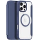 Чехол-книжка Dux Ducis Skin X Pro with MagSafe для iPhone 16 Pro Max blue - изображение 7