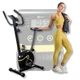 Велотренажер магнитный Besport BS-0801 Speed Черно-желтый Вертикальный для дома до 110 кг - изображение 1
