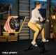 Велотренажер Trex Sport TX-340XB BRIZ черный. Магнитный, 8 уровней, складной, до 100 кг, для дома, фитнеса, реабилитации - изображение 3