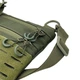 Тактическая сумка через плечо мужская RoKit M Олива с MOLLE и Velcro - городская EDC сумка - изображение 3