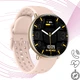 Смарт годинник жіночий Lemfo HD21 Gold (дзвінки, пульсометр, компас) AMOLED - зображення 1