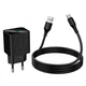 Сетевое зарядное устройство Hoco CS81A Excellent Black 18 Вт 1 x USB A с цифровым дисплеем с кабелем Type C (24381) - изображение 6