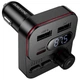Автомобильное зарядное устройство FM модулятор Borofone BC61 Ocean 45W (1USB-A/1C) Black - изображение 2