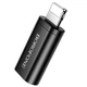 Переходник Borofone BV26A Lightning Male to Type-C Female USB2.0 Black - изображение 6