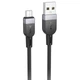 Дата кабель Hoco X109 Energy silicone USB to MicroUSB (3m) Black - изображение 1