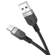 Дата кабель Hoco X109 Energy silicone USB to Type-C (3m) Black - изображение 5