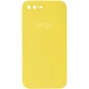 Чохол Silicone Case Square Full Camera для iPhone 7 Plus/8 Plus 50.Canary Yellow - изображение 1