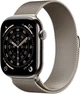 Смарт-годинник Apple Watch Series 11 GPS + Cellular 46mm Natural Titanium Case with Natural Milanese Loop - M/L (MFD04) - зображення 1