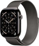 Смарт-годинник Apple Watch Series 11 GPS + Cellular 46mm Slate Titanium Case with Slate Milanese Loop - M/L (MFD44) - зображення 1