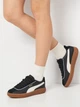 Женские кеды низкие Puma Club Klassika 40036402 38 (5UK) 24 см Puma Black-Puma White-Puma Gold (4067983760488) - изображение 2