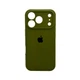 Чохол для смартфона Silicone Full Case AA Camera Protect for Apple iPhone 17 Pro 29,Army Green (FullAAi17P-29) - изображение 1