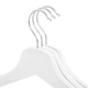 Вішалки для одягу Springos HG0059 дерев'яні 20 шт Білі (5907719451930) - зображення 3