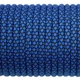 Шнур-паракорд (Paracord Type III 550 - 4 мм) Grid Black & Blue 197 10 м. - изображение 1