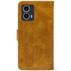 Чохол-книга Crazy Horse Clasic для Motorola G35 Camel (Front) (70207) - зображення 3