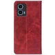 Чохол-книжка Crazy Horse Clasic для Motorola G35 Red Wine (Strong) (70246) - зображення 3