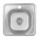 Кухонна мийка Brinex 3838 0,6 мм Satin (BRIN3835SAT06) - изображение 1