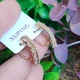 Сережки Xuping Jewelry довжина 2см ширина 7мм медичне золото позолота 18К с1516 - зображення 3