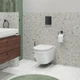 Унитаз подвесной Grohe Euro Ceramic 102485SH00 безободковый альпин-белый без сиденья - изображение 12