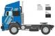 Збірна модель 1:24 вантажівка IVECO 190.38 CowBoy Italeri 90767 - зображення 4