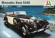 Збірна модель 1:24 автомобіль Mercedes Benz 540K Italeri 3701 - зображення 1