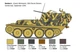 Збірна модель 1:35 самохідна зенітна установка Sd. Kfz. 140 Flakpanzer 38(t) Gepard Italeri 96461 - изображение 4