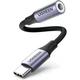 Переходник USB-C to 3.5mm M/F 0.10m AV161 Ugreen (80154) - изображение 1