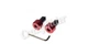 Грузики руля (крашпеды) Leoshi Red AW56917R - изображение 1