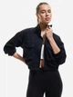 Куртка демисезонная короткая женская Koton 5WAK10096NK L Черная (8684288450065) - изображение 1