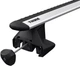 Багажник на гладкий дах Thule SlideBar Evo для Toyota bZ4X (mkI); Subaru Solterra 2022→ (TH 892-7105-5314) - изображение 4