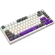 Клавіатура Lorgar kbp7075w Pro rgb Wireless/Bluetooth/USB ua Beige (lrg-kbp7075w-rt-us) - зображення 2