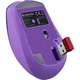 Мишка Defender Mystery MM301 LED Wireless/Bluetooth Violet (52301) - зображення 5