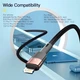 Дата кабель USB 2.0 AM to Lightning 2.0m 2.4A blue Essager (EXCL-XCA03) - изображение 7