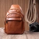 Сумка Vintage Жіноча з однією лямкою через плече з гладкої екошкіри Руда (22767) - зображення 3