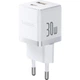 Зарядний пристрій Baseus 1xUSB-C 30W + 1xUSB white (P1011160A213-00) - зображення 2