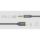 Кабель мультимедійний USB-C to 3.5mm M 1.2m black Baseus (CAM01-01) - зображення 9