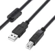 Кабель для принтера USB 2.0 AM/BM 2.0m black ColorWay (CW-CBUB072-BK) - зображення 7