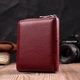 Гаманець ST Leather З натуральної шкіри Бордовий (22450) - зображення 4