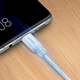 Дата кабель USB-C to USB-C 1.5m 5A 100W US300 white Ugreen (80370) - зображення 3