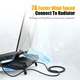 Дата кабель USB 3.0 AM/AM 2.0m 5Gbps black Essager (EXCAA-YTD01) - зображення 4