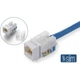 Модуль Keystone RJ45 UTP кат. 6, Slim, 110 IDC Kingda (KD-KJ2085UC6) - зображення 1
