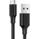 Дата кабель USB 2.0 AM to Micro 5P 0.5m 2A US289 black Ugreen (60135) - зображення 2