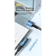 Дата кабель USB 2.0 AM to USB-C 2.0m 100W 90° corner blue Essager (EXCWT7A-CGA03-P) - изображение 6