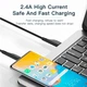 Дата кабель USB 2.0 AM to Lightning 1.0m 2.4A black Essager (EXCL-LS01) - зображення 11