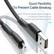 Дата кабель USB 2.0 AM to Lightning 1.0m 2.4A black Essager (EXCL-LS01) - зображення 12