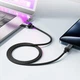 Дата кабель USB-C to USB-C 1.2m 3A aluminum alloy C20-03 Black Acefast (6974316283775) - зображення 7